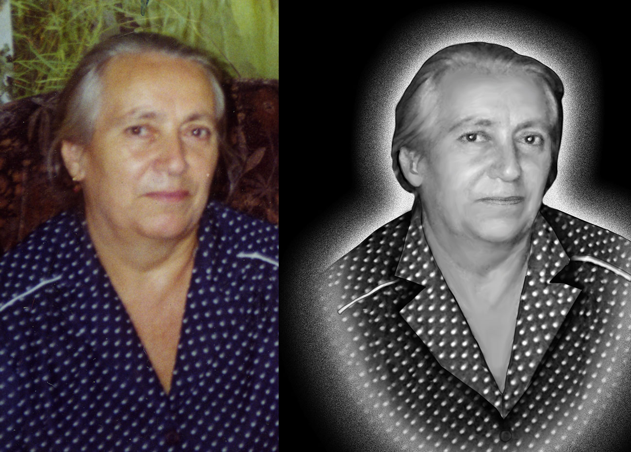 Ритуальная ретушь для памятников