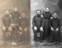 Восстановление и реставрация фотографий _1